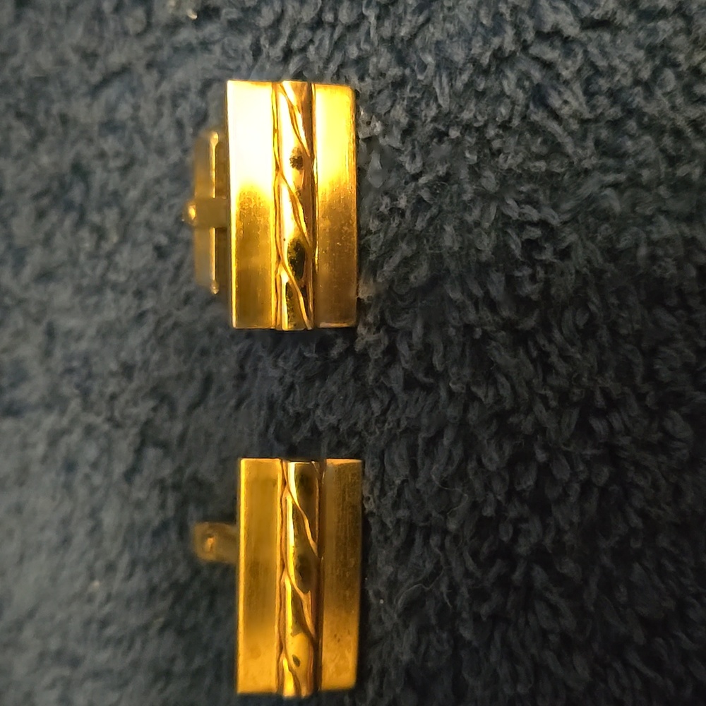 Gold Cufflinks